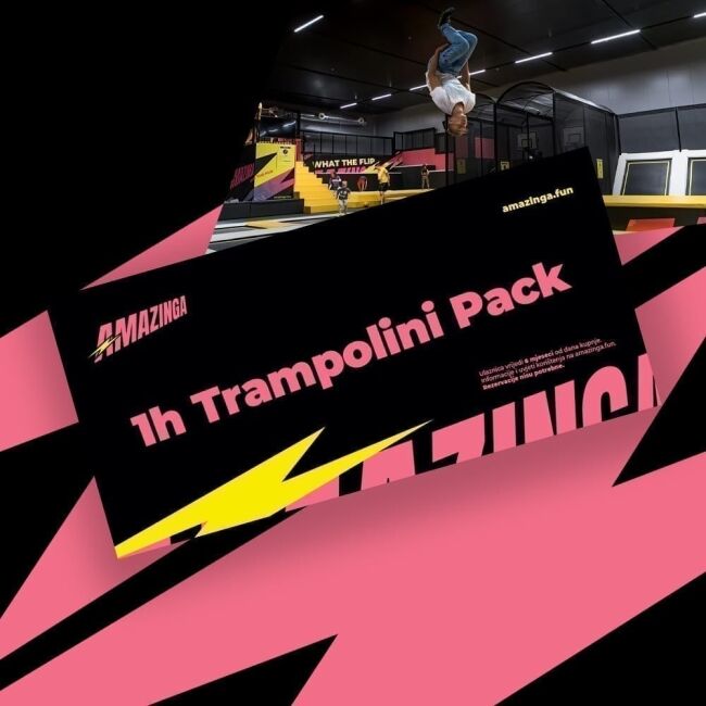 Trampolini Pack 1h