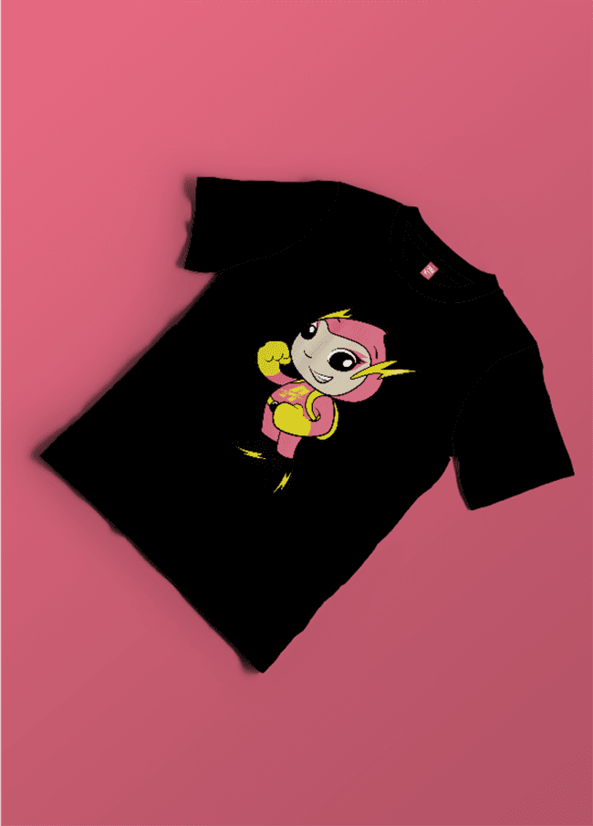 Amazinga majica sa Zinga printom - Crna